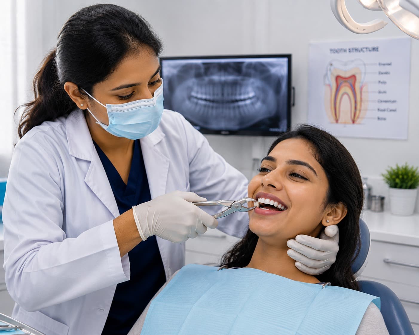 Tooth Extraction at Clear Dental Care, Perambalur