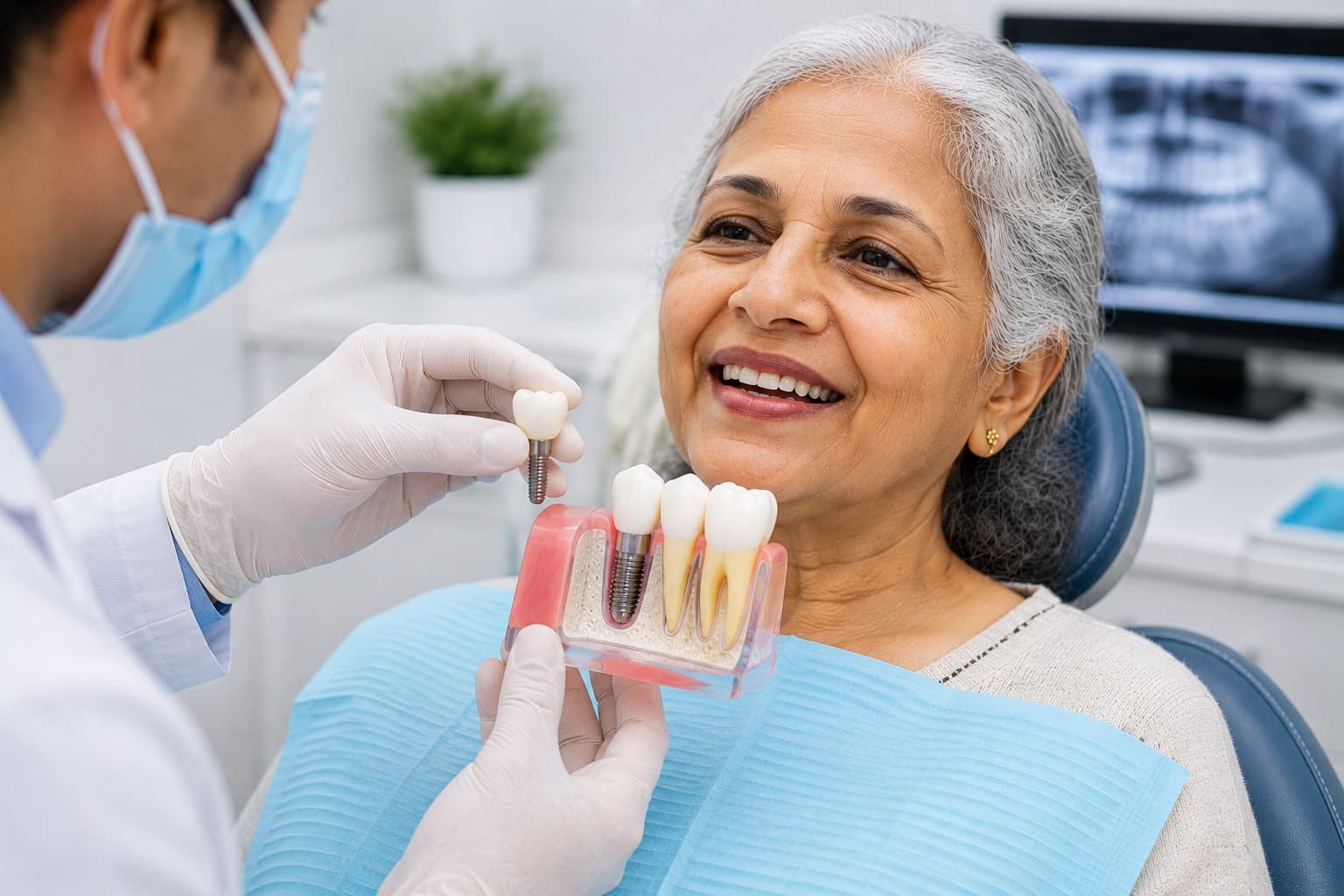 Dental Implants at Clear Dental Care, Perambalur